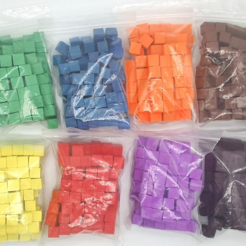 Board Game Hegemony - 100 Pz/lotto 10mm Cubi di Legno
