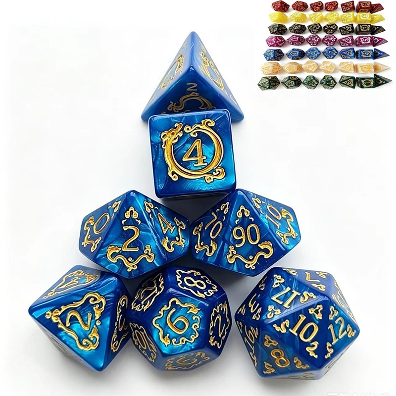 Board Game Dnd - Set di dadi poliedrici DND con