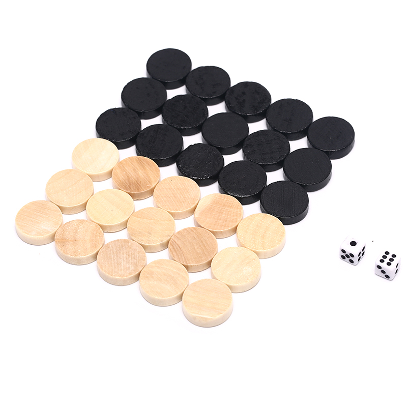 Board Game Operation - 30 pezzi di scacchi in legno