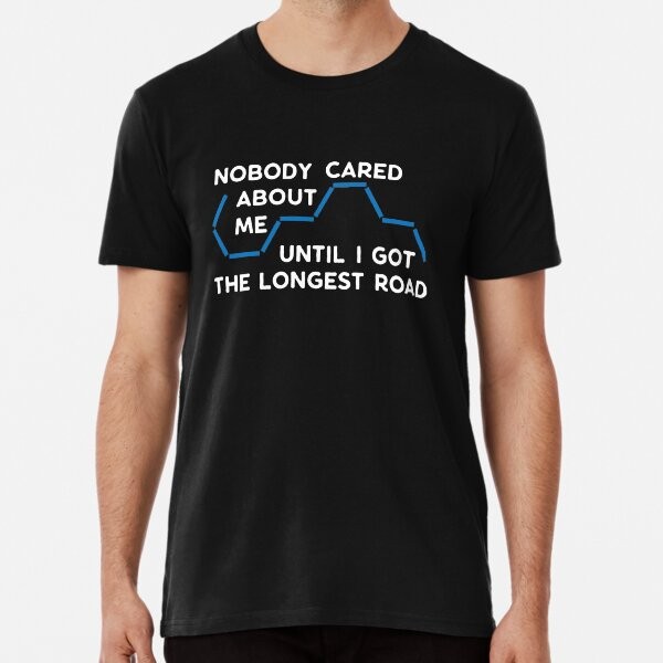 Board Game Design - The Longest Road - T-shirt dal