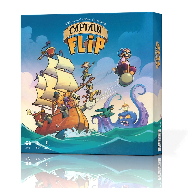 Board Game Pirates - Gioco da Tavolo Captain Flip Caccia