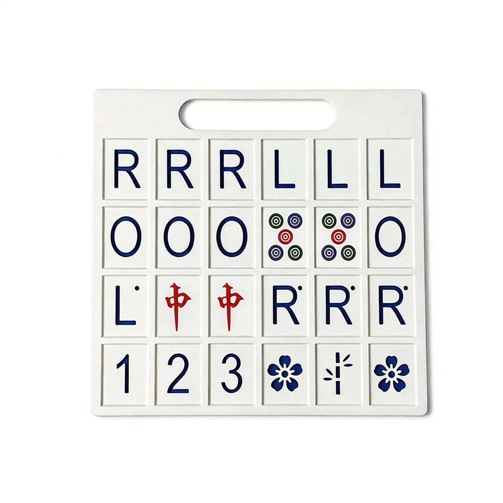 Board Game Live - Tabellone Mahjong Portatile con 24 Scomparti,