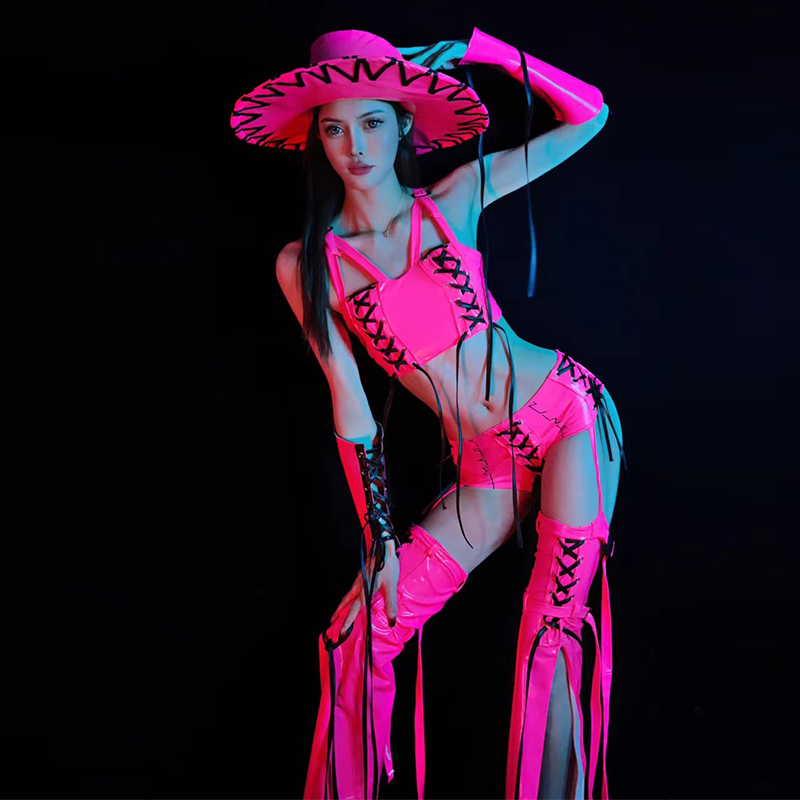 Board Game Yogi - Nightclub Bar Gogo Dance Costume donna