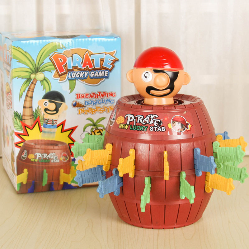 Board Game Pirates - Party Pirate Bucket Game bambini Funny