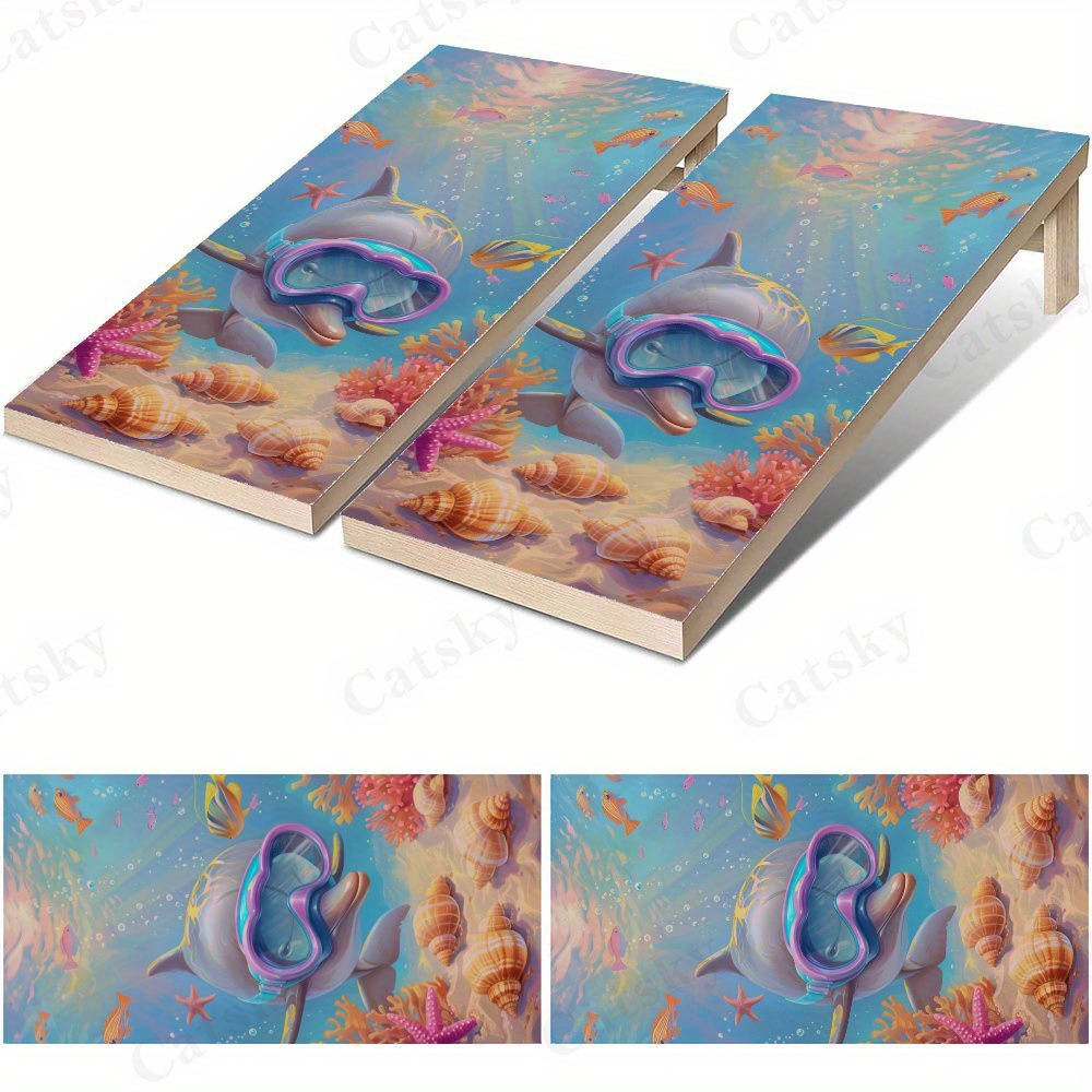 Board Game Design - Involucri in vinile per tavole cornhole