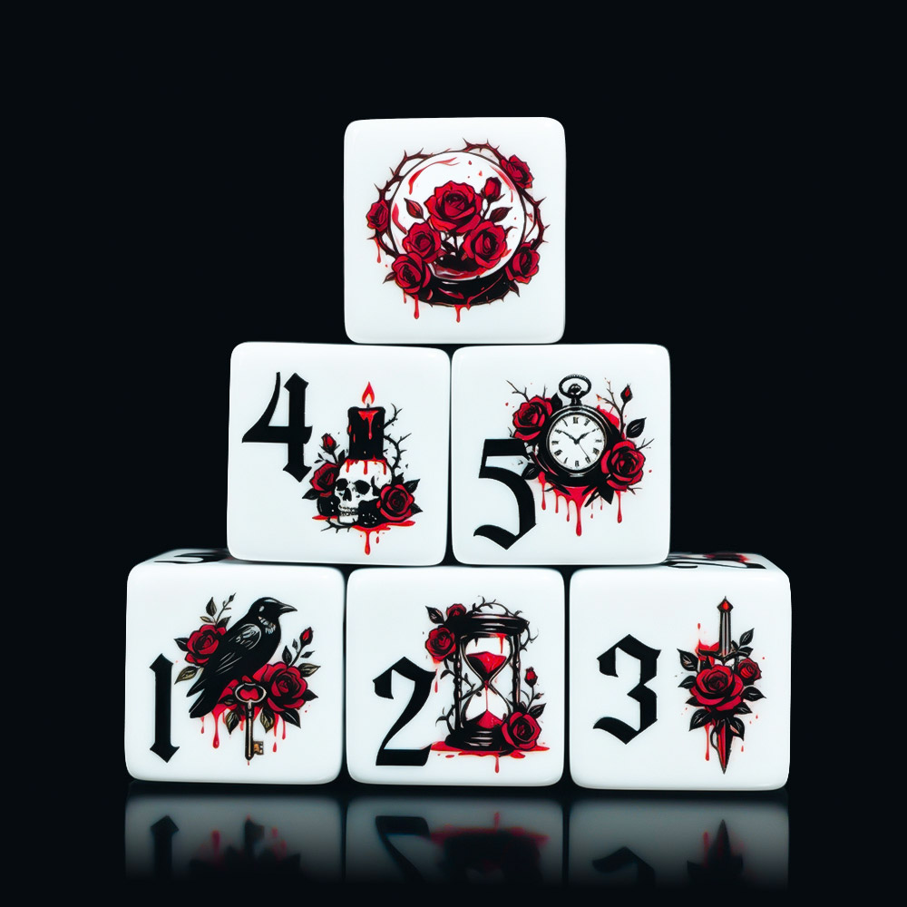 Set di 12 Dadi Acrilici D6 da  - Board Game Dnd recensione e prezzo