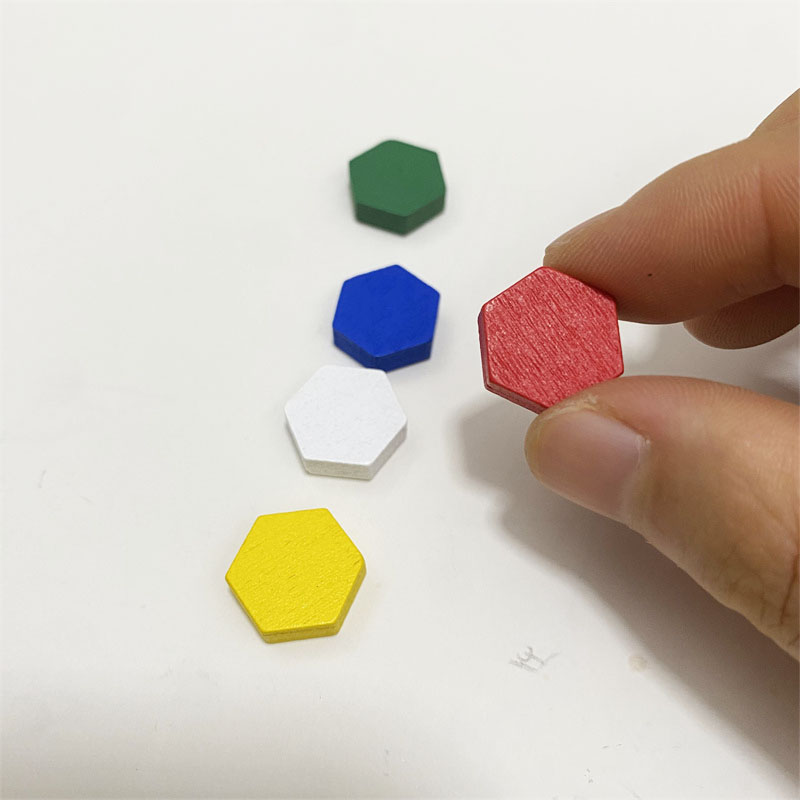 50 pezzi in legno prisma esago - Board Game Hegemony recensione e prezzo