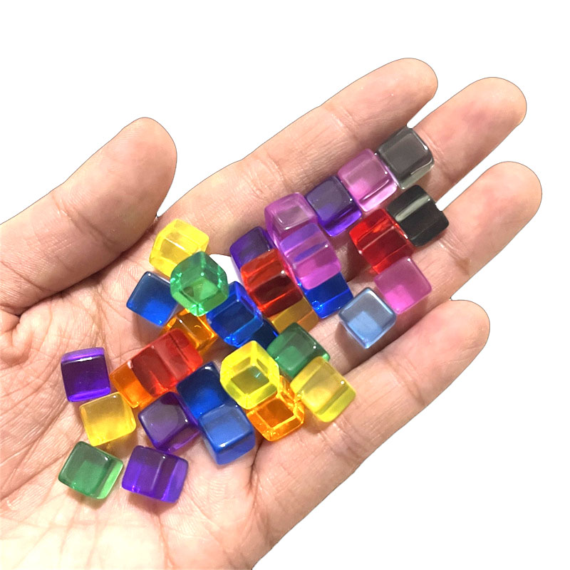 100 pz/set 8mm Trasparente Cub - Board Game Loop recensione e prezzo