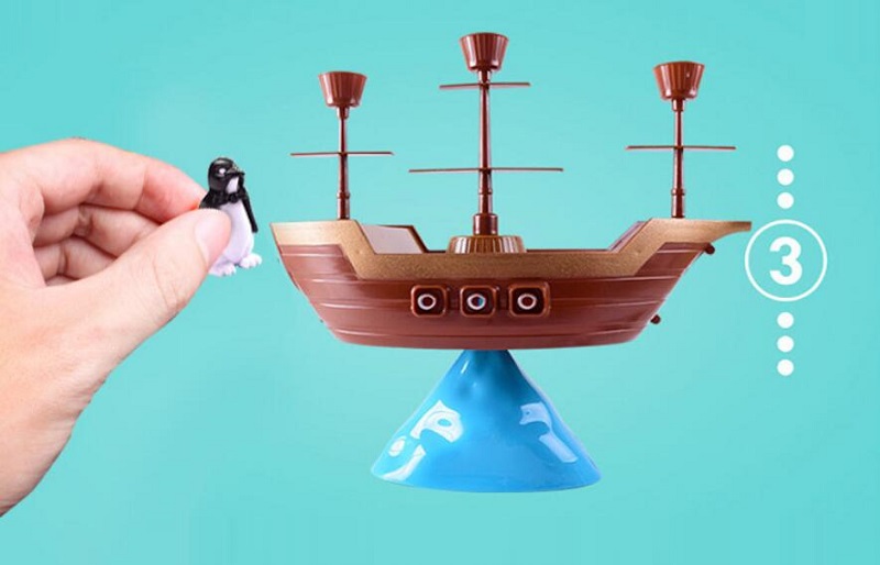 Pirate Ship Balance Game Littl - Board Game Pirates recensione e prezzo