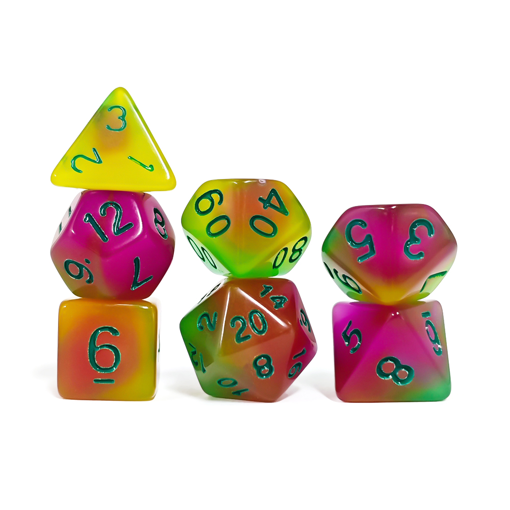 7 pezzi/set di dadi che si ill - Board Game Dnd recensione e prezzo