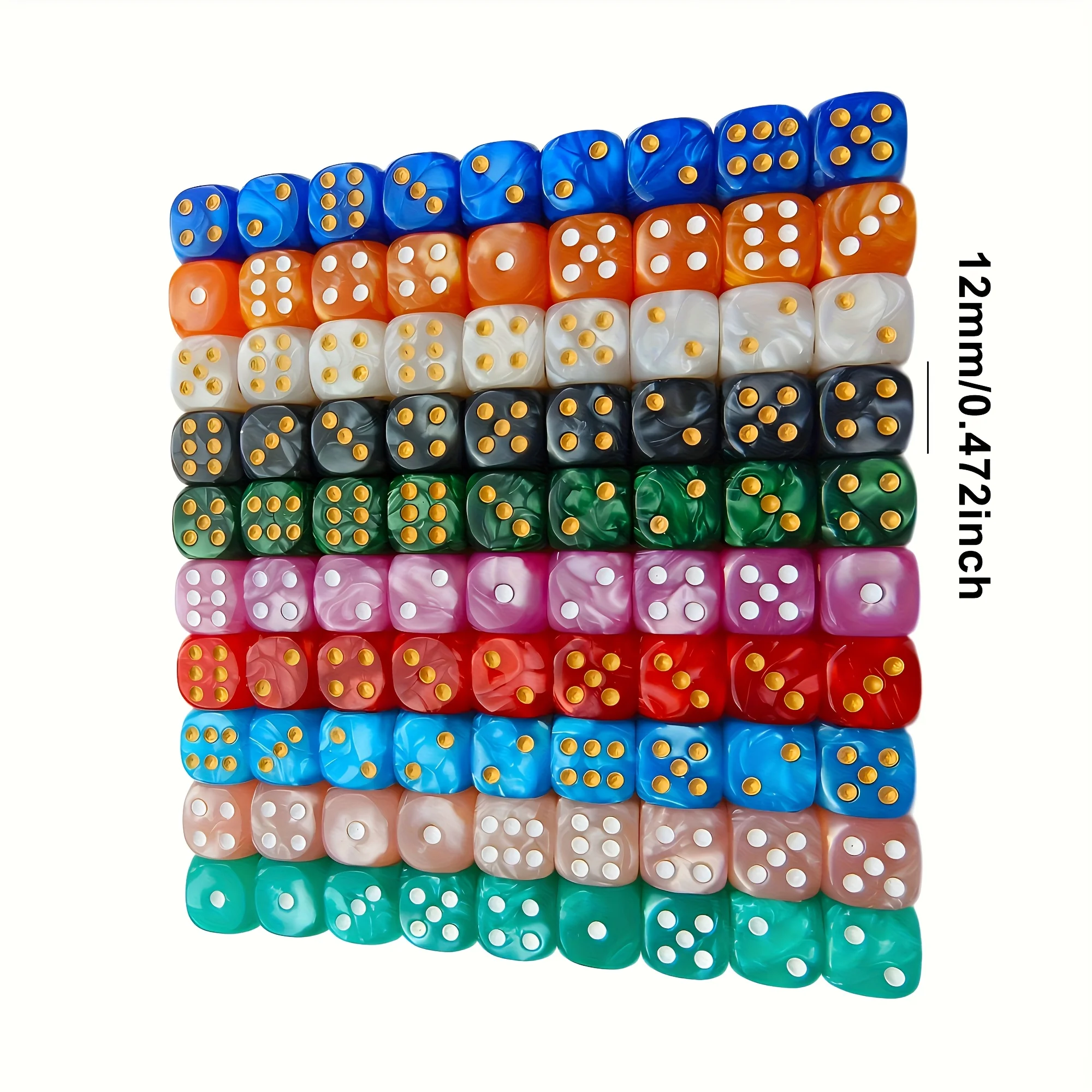 10 Pezzi Dadi D6 con Effetto P - Board Game Loop recensione e prezzo