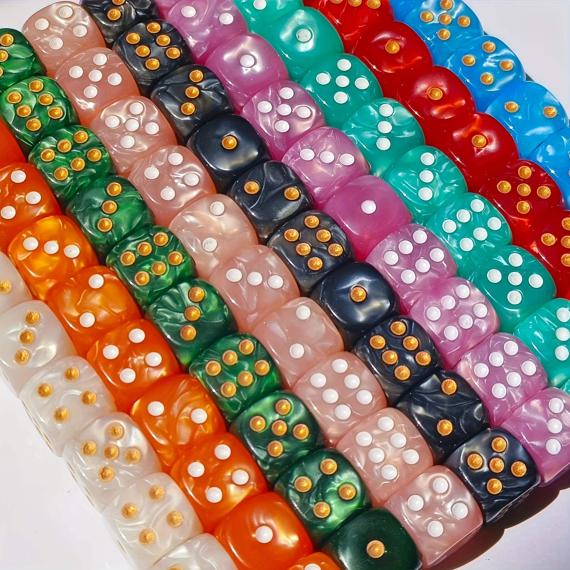 10 Pezzi Dadi D6 con Effetto P - Board Game Loop recensione e prezzo