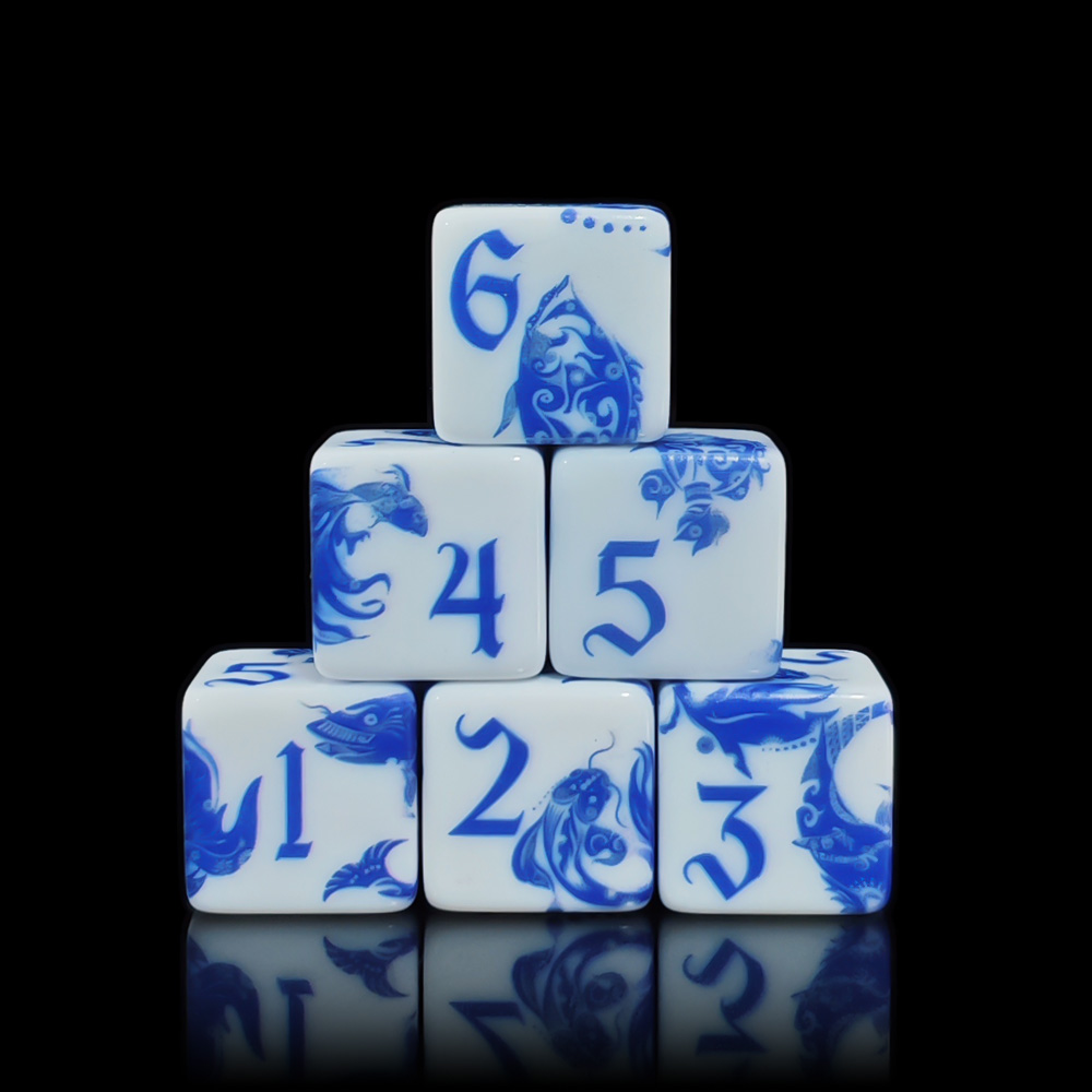 12 pezzi di dadi D6 in porcell - Board Game Dnd recensione e prezzo