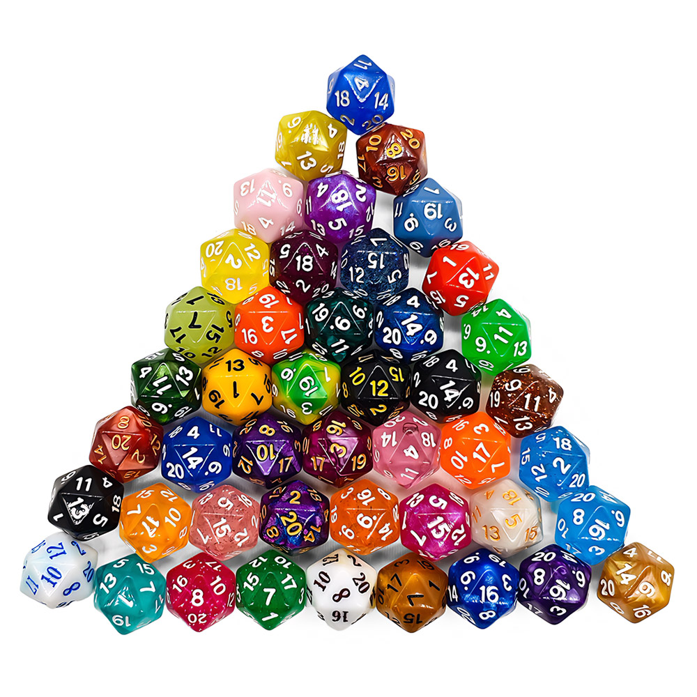 60 pezzi dadi multi-faccia col - Board Game Dnd recensione e prezzo