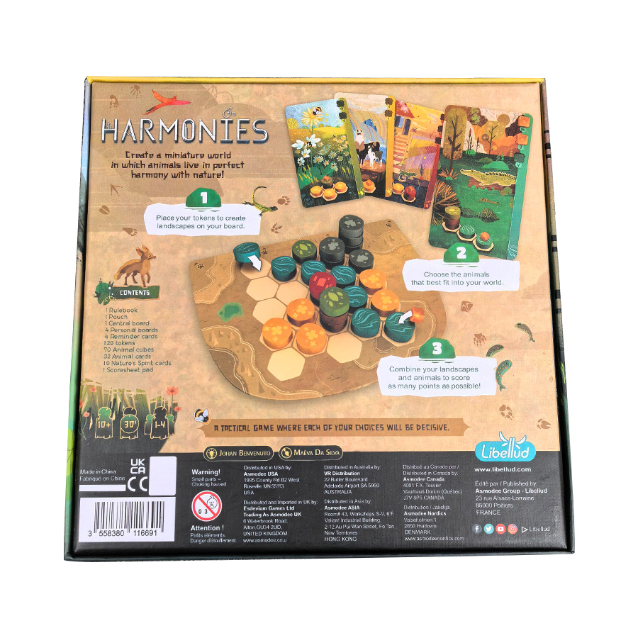 Harmonie - Giochi da tavolo -  - Board Game For 2 People recensione e prezzo