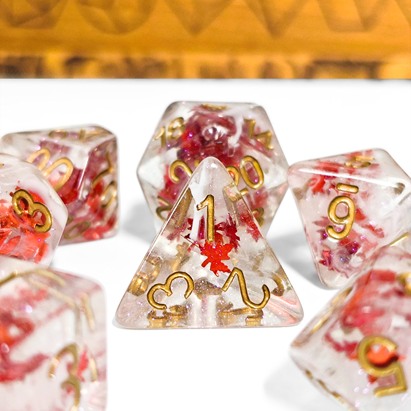 7PCS DND Dadi Resina Trasparen - Board Game Dnd recensione e prezzo
