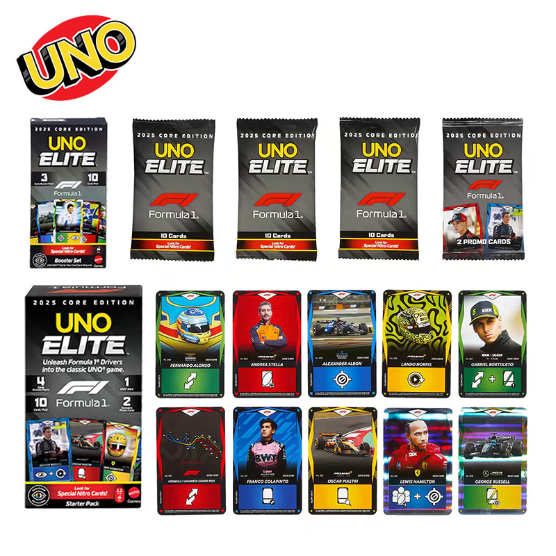 UNO Elite HotWheels F1 Racing  - Board Game Design recensione e prezzo