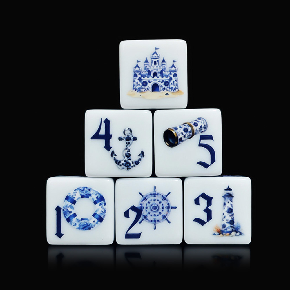 Set di 12 Dadi Acrilici Blu Na - Board Game Dnd recensione e prezzo