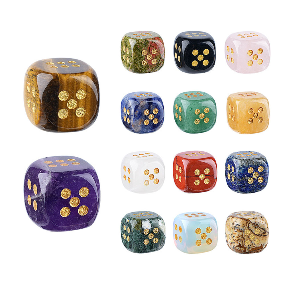 1pc Pietra Naturale Dadi di Cr - Board Game Loop recensione e prezzo